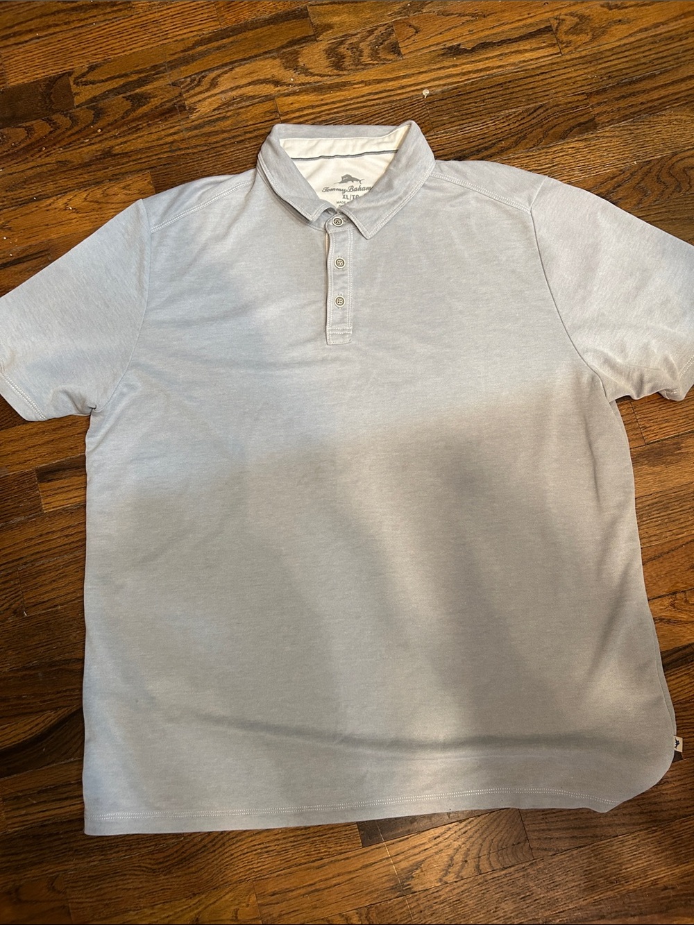 Tommy Bahama Light Gray Men's Polo